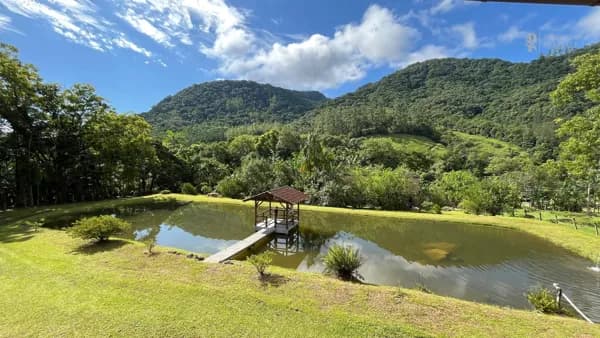 Sítio em, Rio dos Cedros/SC Natureza
