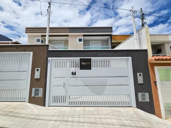⭐ Sobrado NOVO com 3 Suítes em Santo André!