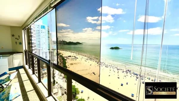 Apartamento frente mar com 04 dormitórios em Balneário Camboriú/SC