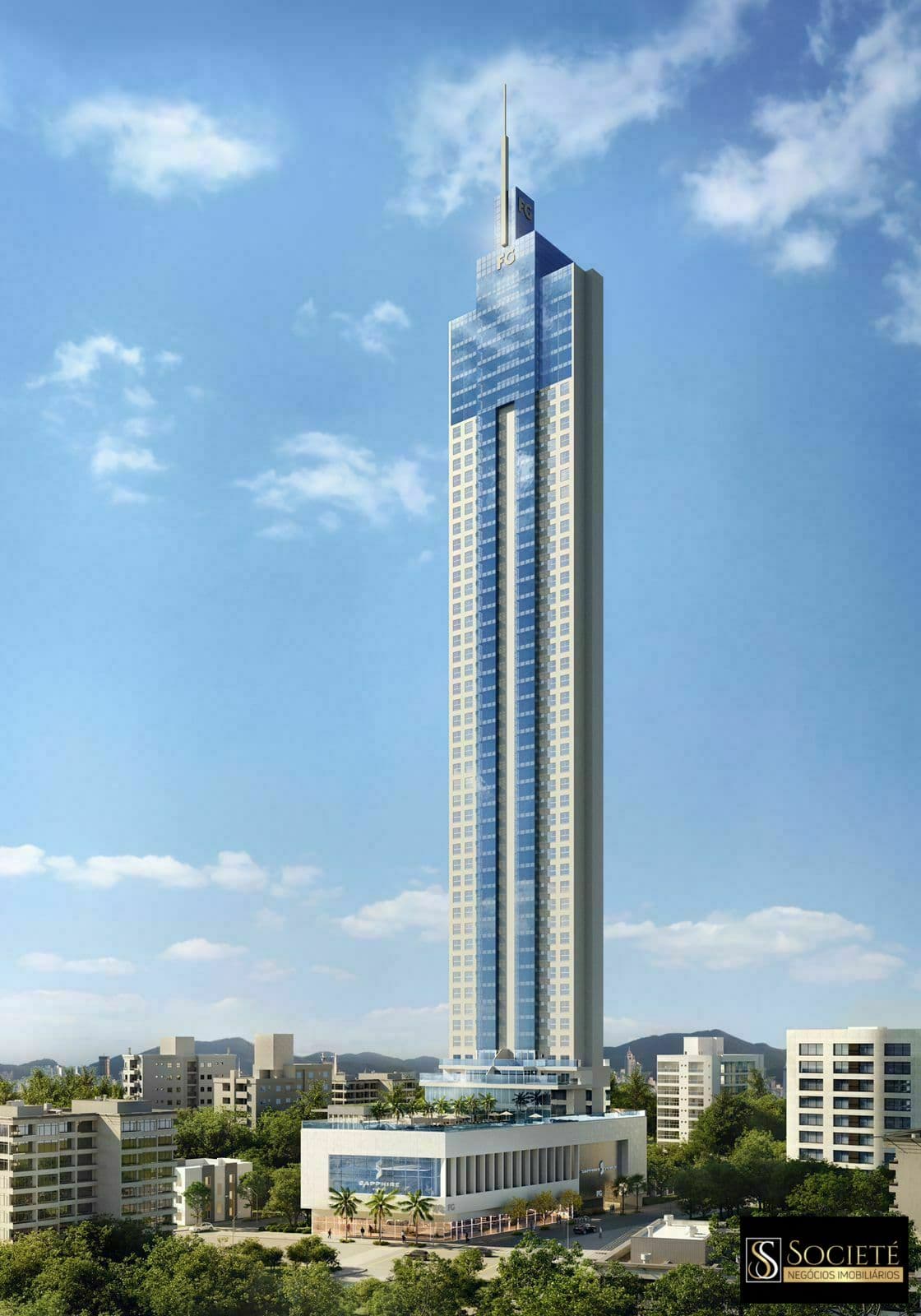 Apartamento à Venda no Edifício Sapphire Tower em Balneário Camboriú - SC
