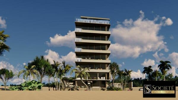 Apartamento Frente Mar com Piscina Privativa no Edifício Bravo By Arthur Casas na Praia Brava Itajaí - SC