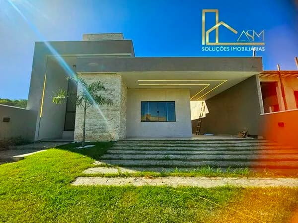 Casa, em Condomínio, c/ 3 Quartos (2 Suítes), Espaço Gourmet, em Caxito, Maricá, RJ