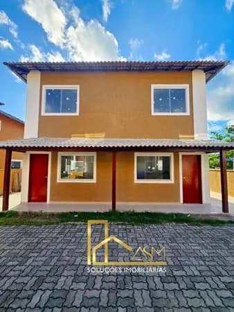 Casa Duplex com 2 Quartos, em Condomínio, no Bairro de Itapeba, Maricá.