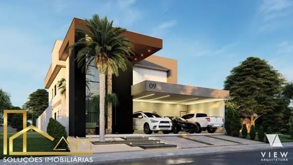 Casa de luxo em condomínio. 6 quartos (3 suítes) sendo 1 suite com hidromassagem.