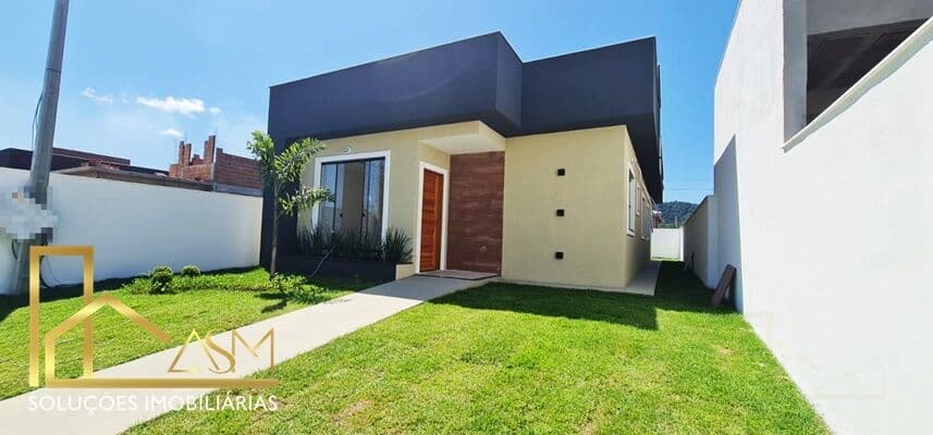 Casa c/ 3 Quartos (1 Suíte c/ Closet) em Condomínio, Pindobas - Maricá – RJ