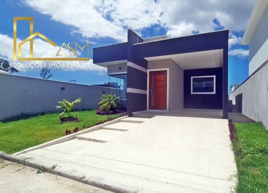Casa de Alto Padrão c/ 3 Quartos (Sendo 1 Suíte) em Excelente Condomínio em Pindobas, Maricá - RJ