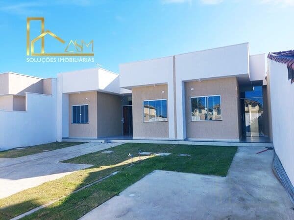 Casa Padrão, com 2 Quartos, Parque Nanci, Maricá, RJ