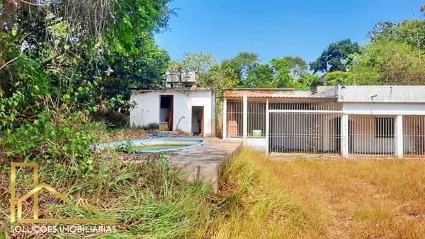 Terreno com edícula em Bambuí, piscina, sala, quarto, varanda..