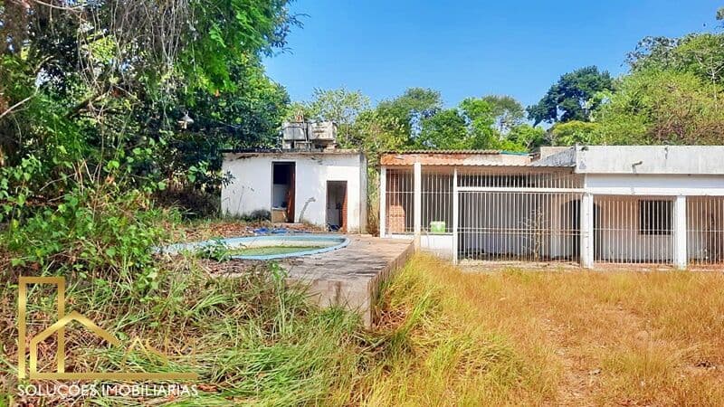 Terreno com edícula em Bambuí, piscina, sala, quarto, varanda..