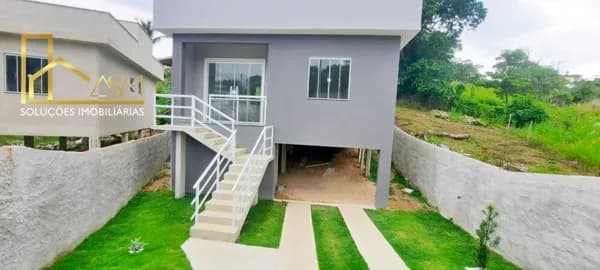 Casa com 2 Quartos (1 Suíte), Terreno de 480 m2, no Condado, Maricá, RJ