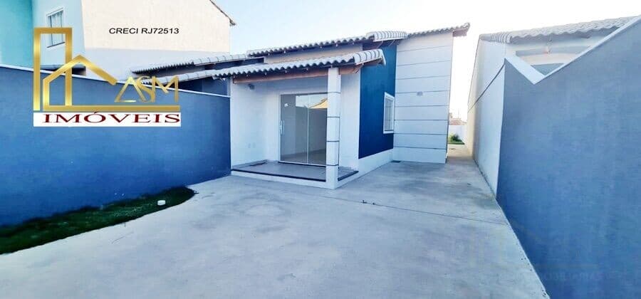 Linda Casa de 2 Quartos (1 Suíte), em Jardim Atlântico Leste, Maricá RJ.