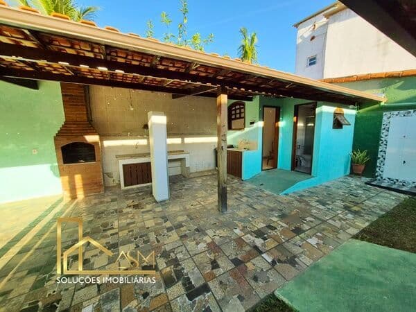 Casa com 3 Quartos Internos e 1 Quarto Externo, Espaço Gourmet, em Mumbuca, Maricá, RJ