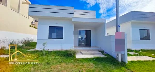 Casa em Condomínio, com 2 Quartos (1 Suíte), Caxito, Maricá, RJ