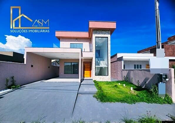 Casa em Condomínio com 2 Suítes, Sacada, em Ubatiba, Maricá, RJ