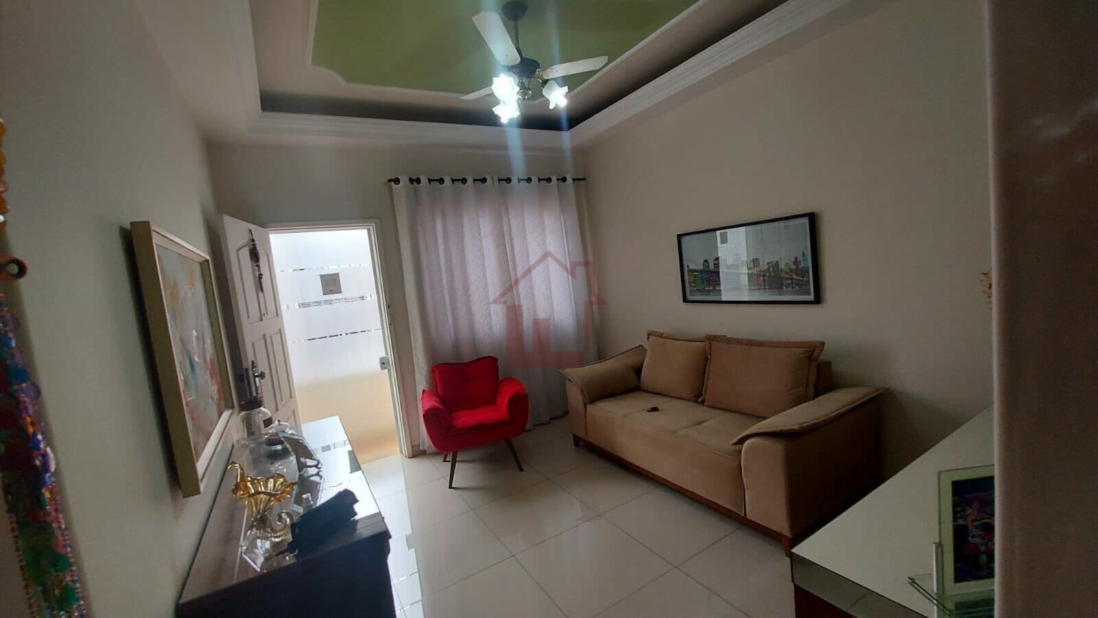 Apartamento de 2 quartos no Aterrado