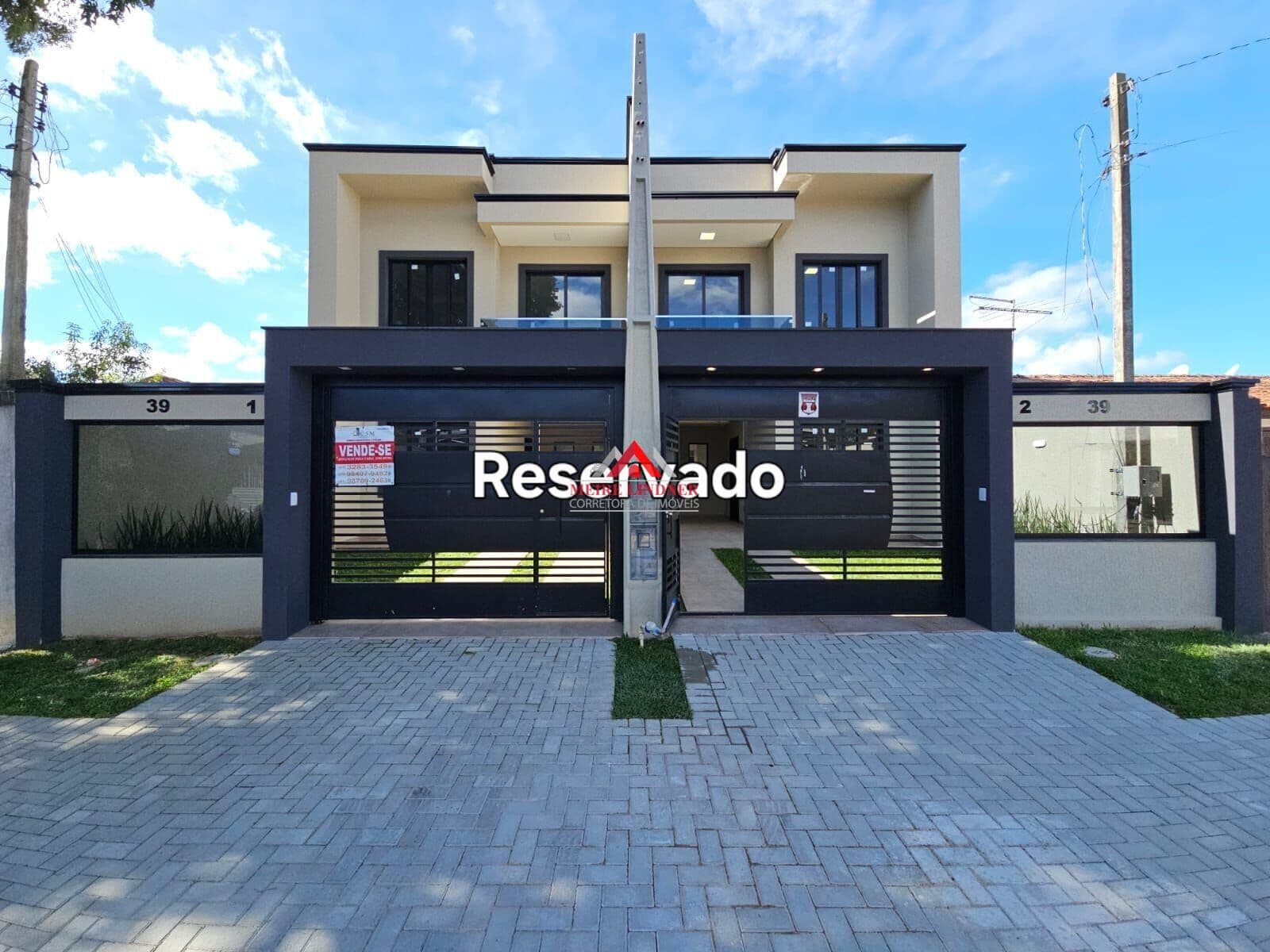 Sobrado 03 Dormitórios e 1 suíte com Churrasqueira - 117m² - Afonso Pena - São José dos Pinhais