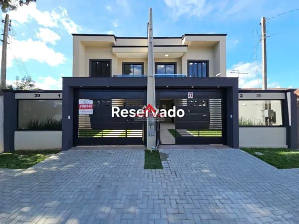 Sobrado 03 Dormitórios e 1 suíte com Churrasqueira - 117m² - Afonso Pena - São José dos Pinhais