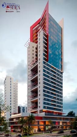 Prédio Misto com 14 lojas no Térreo e 88 Apartamentos