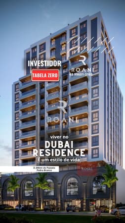 Lançamento Dubai Residence | 3 dormitórios | Frente Passeio