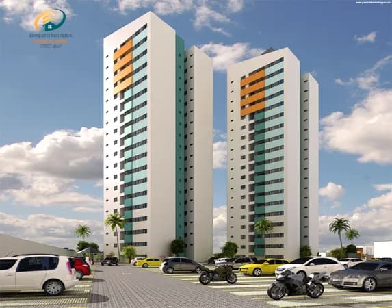 Apartamento Alto Padrão de 2 quartos no CARPE DIEM
