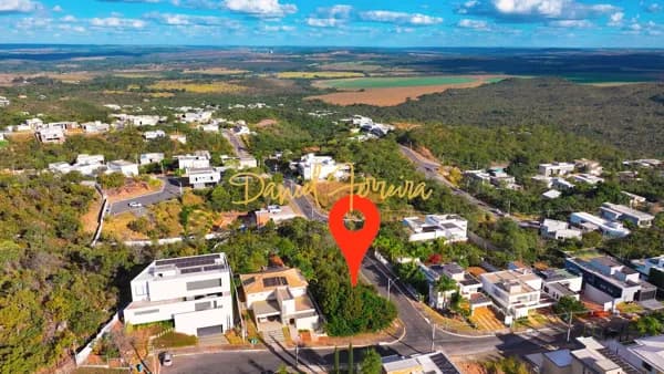 Lote de esquina no Condomínio Santa Monica - Travessa das Tulipas