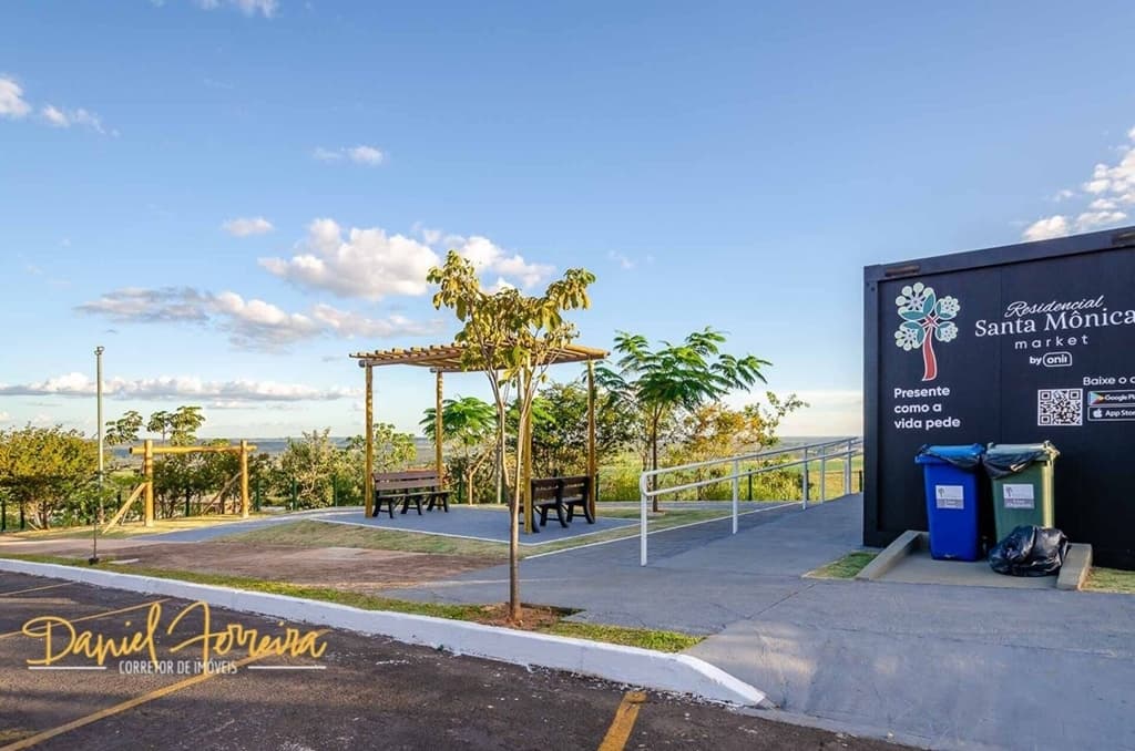 Lote com vista livre permanente, são 1.000 m² no Condomínio Santa Monica, DF