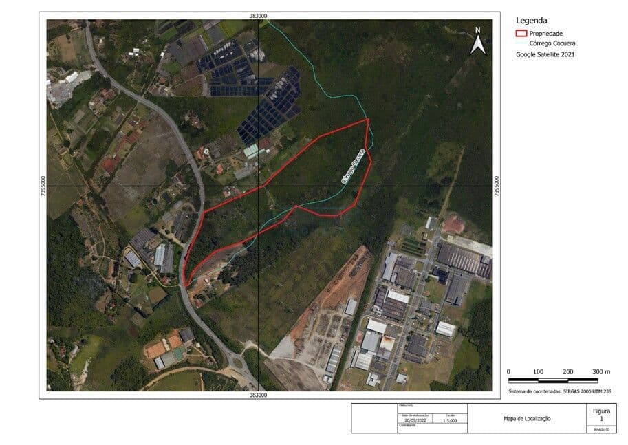 Área/Terreno de 114.900m², plano, à venda em Mogi das Cruzes - SP
