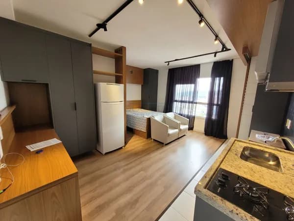 Apartamento Loft totalmente mobiliado, à locação no Centro de Mogi das Cruzes - SP