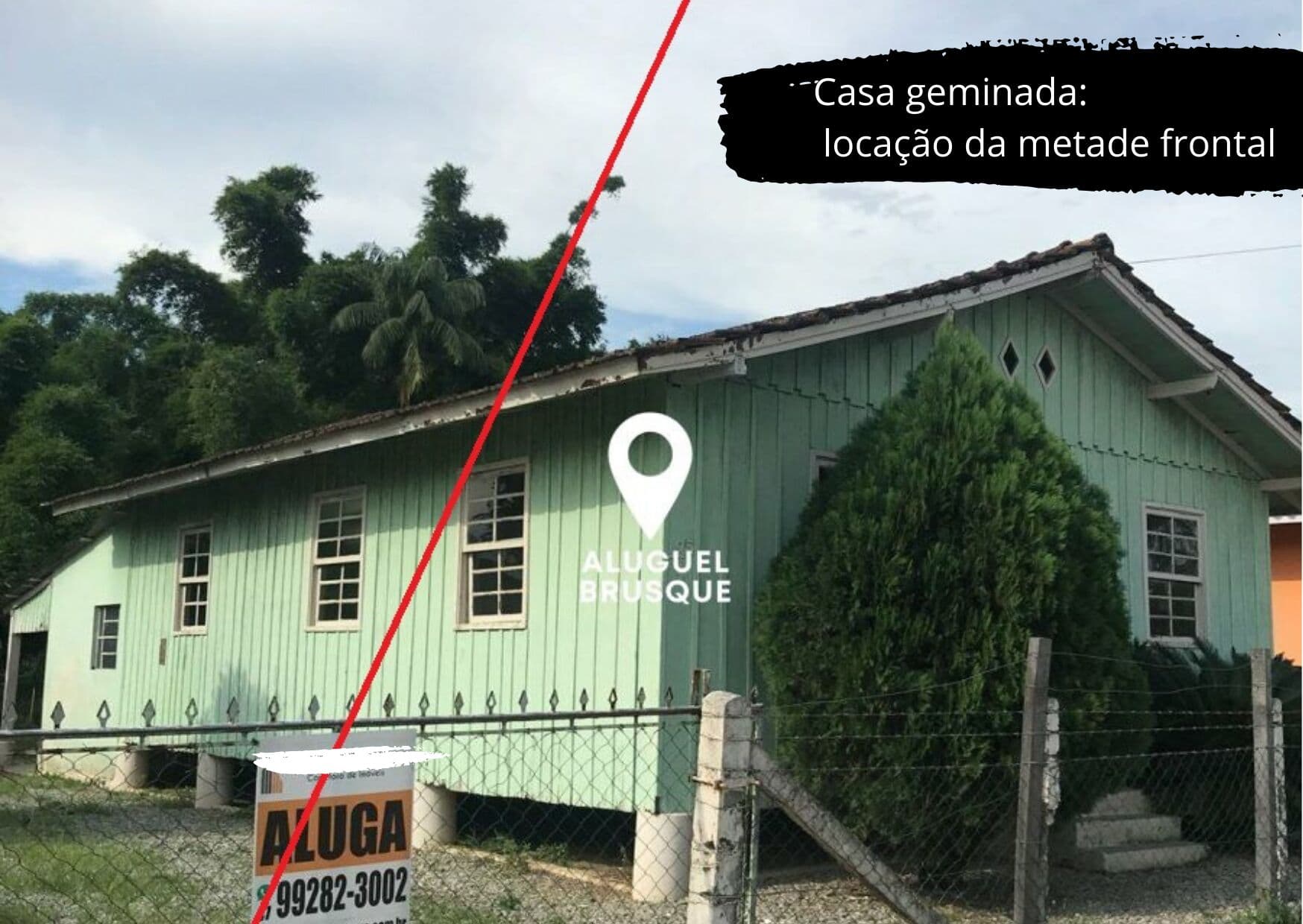 Casa Geminada para Aluguel em Santa Terezinha Brusque-SC