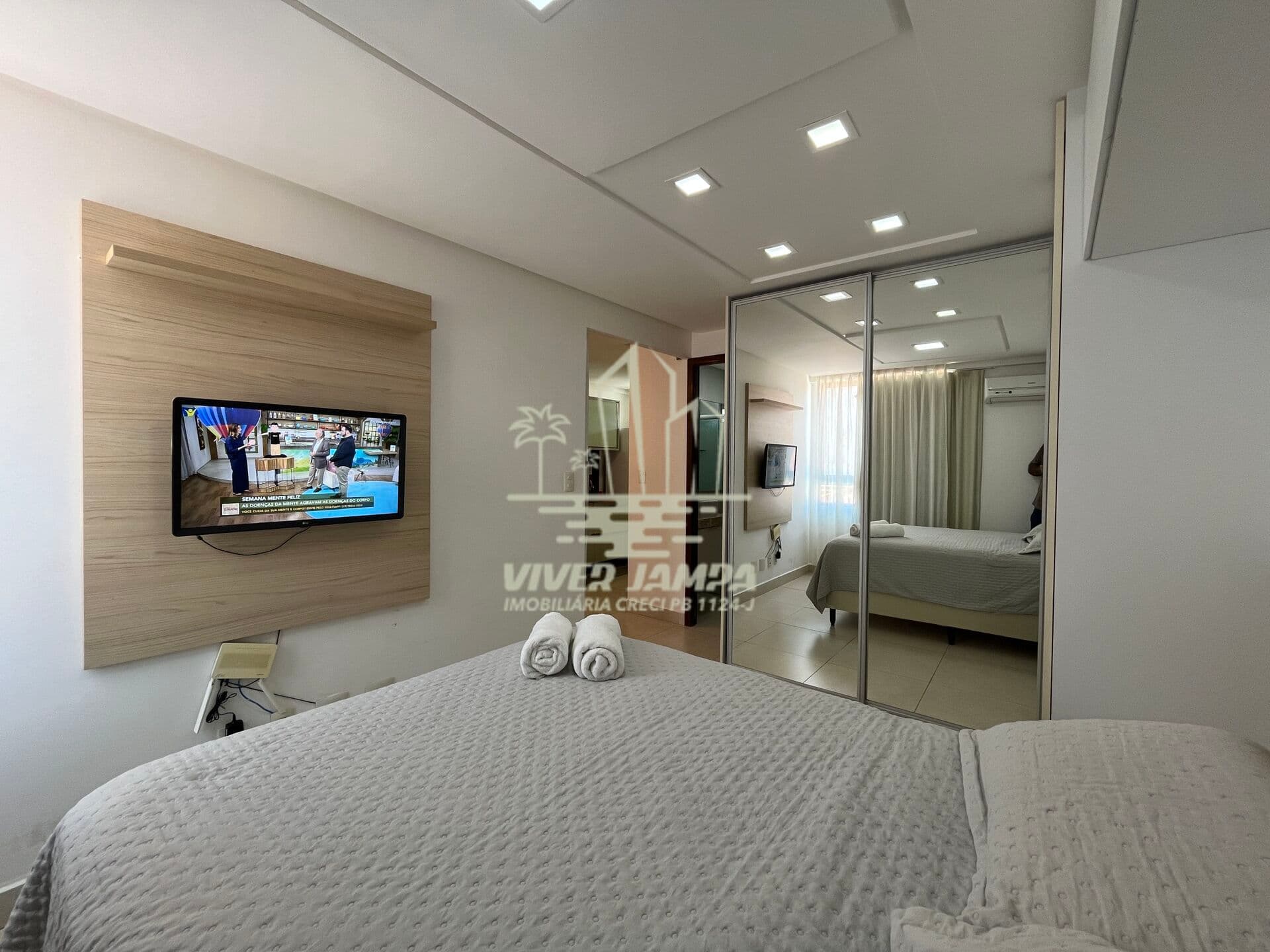 Apartamento Mobiliado em Manaíra 50 metros da praia
