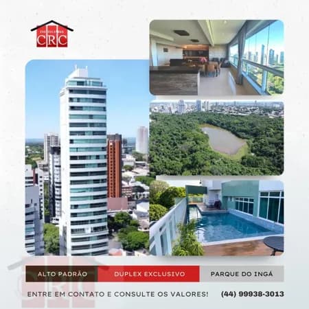 Apartamento Alto Padrão em Zona 01, Maringá/PR