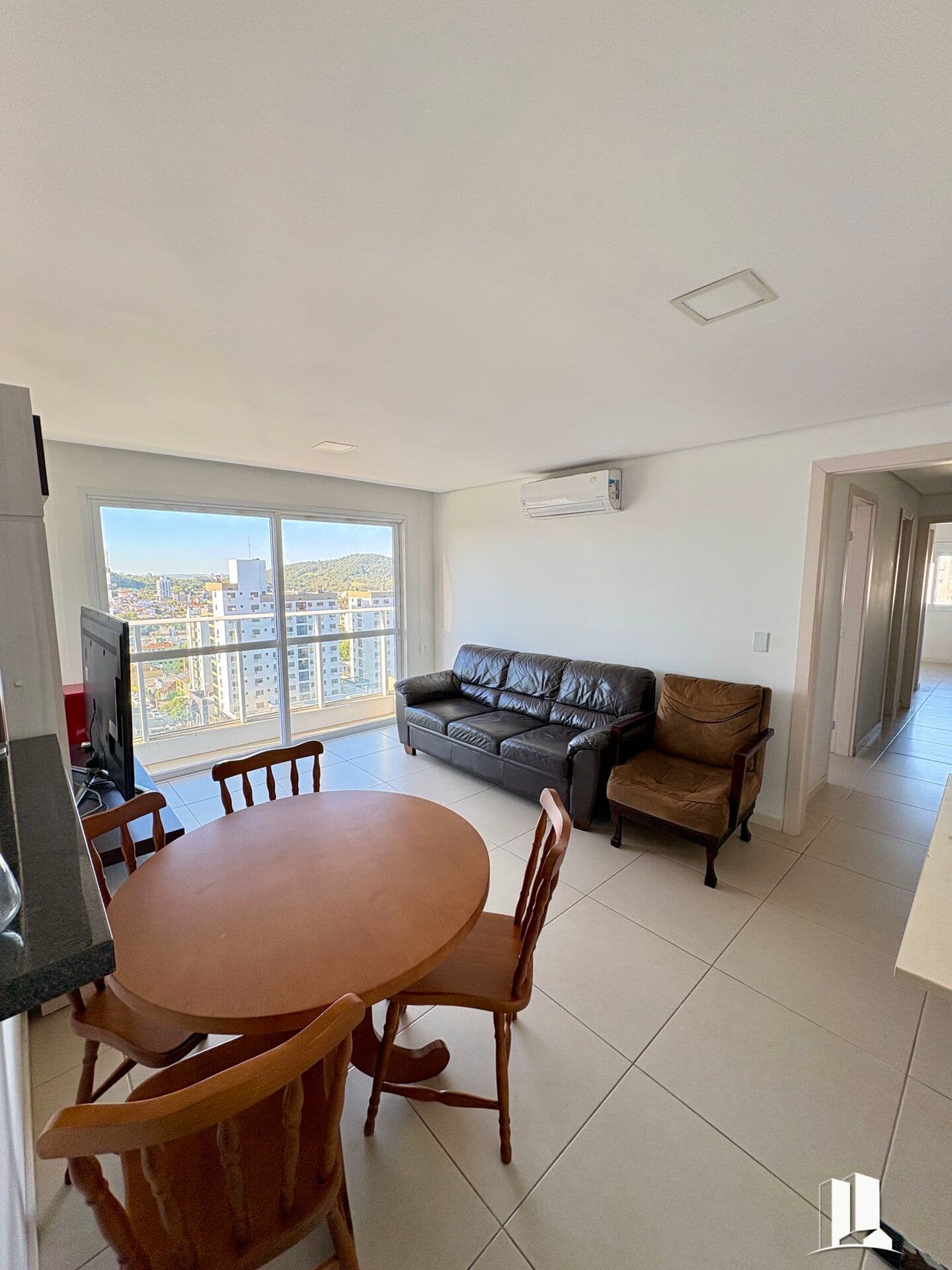 Apartamento mobiliado no centro