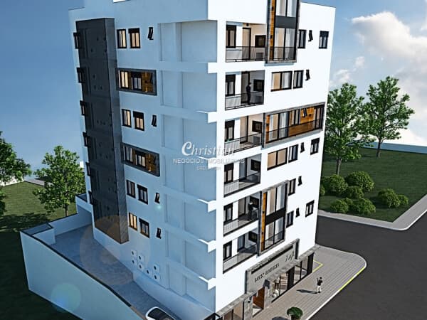 Apartamento 02 dormitórios com sacada e lavabo