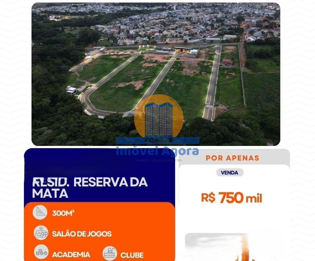 Terreno à venda no condominio Reserva da Mata - Indaiatuba/SP