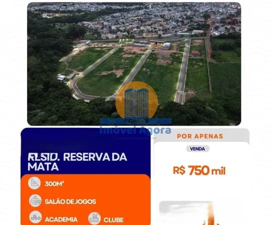 Terreno à venda no condominio Reserva da Mata - Indaiatuba/SP