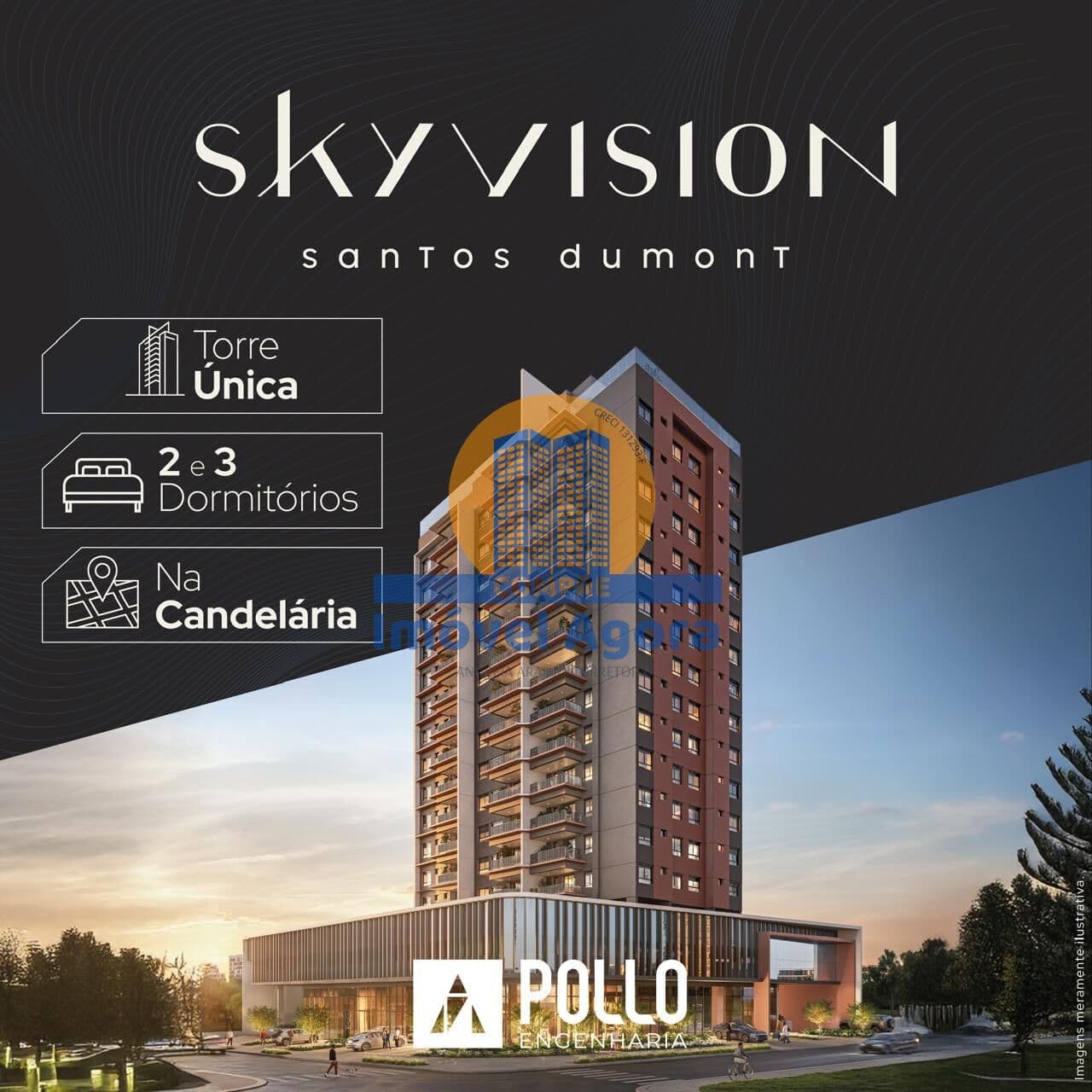 Apartamento à venda no Sky Vision Santos Dumont - Indaiatuba/SP