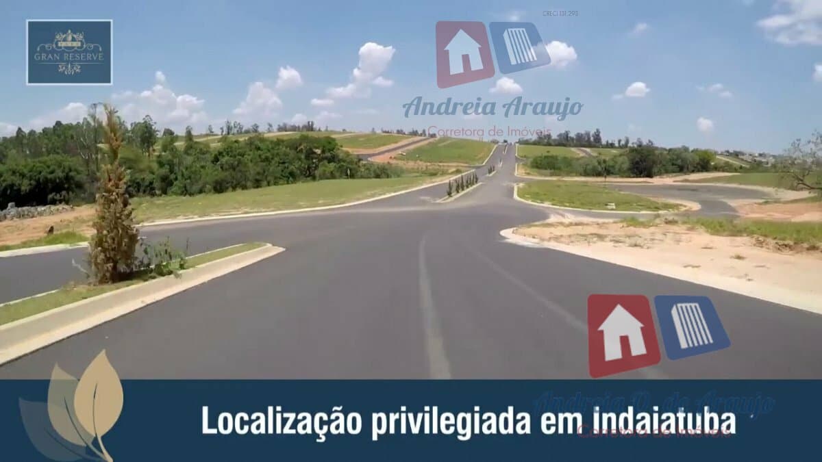 Terreno à venda Condomínio Gran Reserve Indaiatuba/ SP