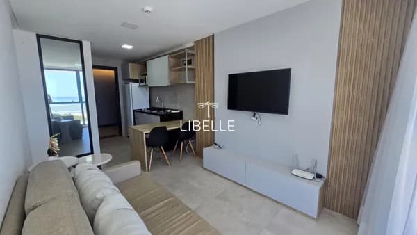 Apartamento Flat mobiliado para locação Edf. Barra Home Stay - Barra de Jangada