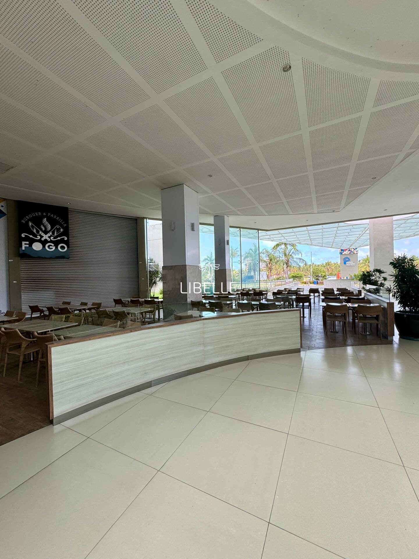 Loja para Aluguel na Praça de Alimentação - Novo Mundo Empresarial - 50m²- Reserva do Paiva - PE