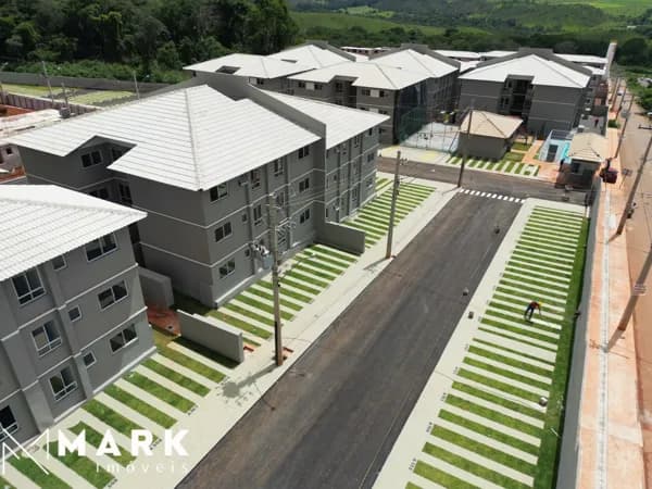 Residencial Green Park 5 - 2 Quartos Com Lazer Completo no Centro do Valparaiso - Goias