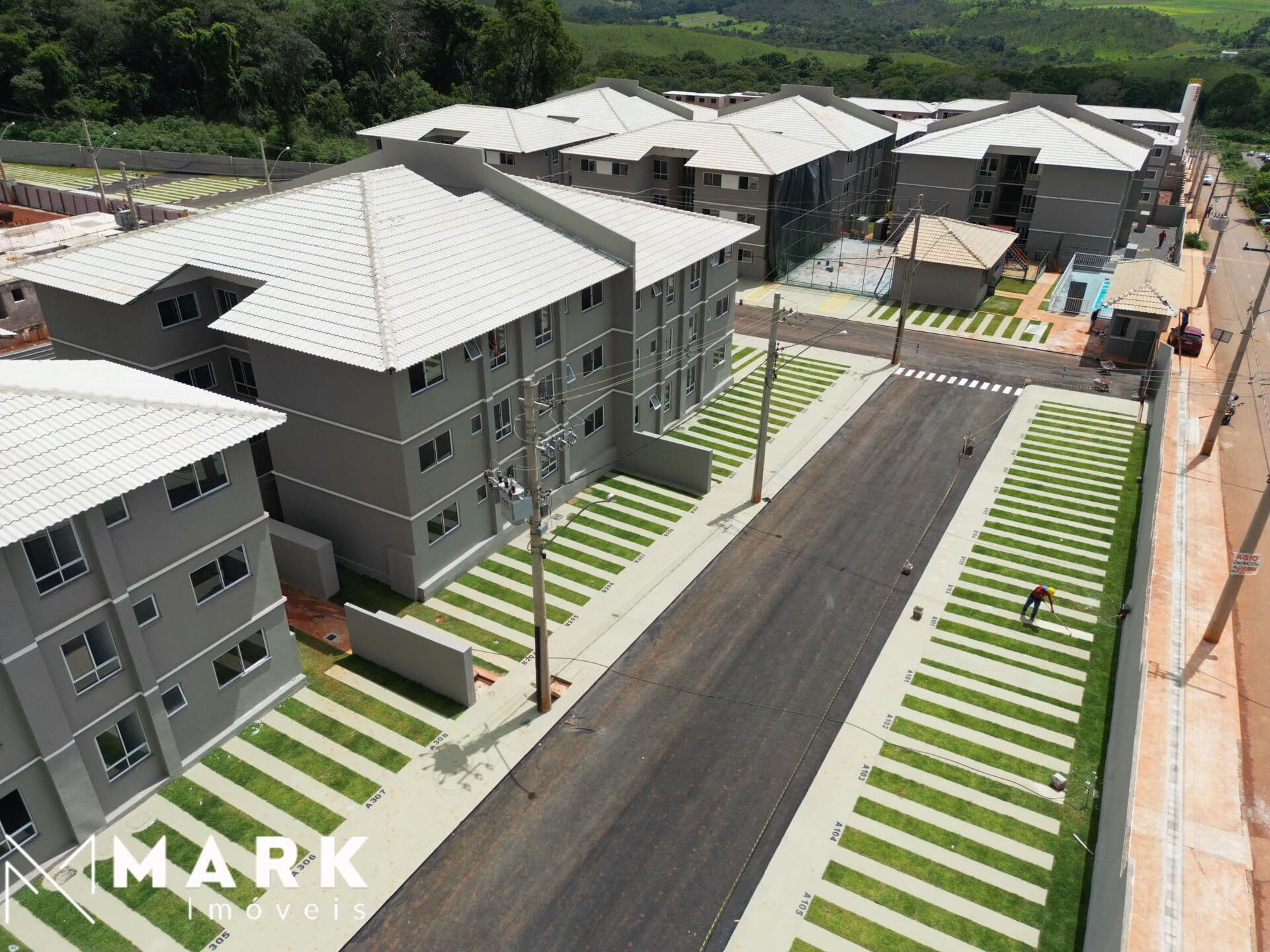 Residencial Green Park 5 - 2 Quartos Com Lazer Completo no Centro do Valparaiso - Goias