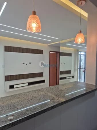 Apartamento 3/4 com suíte em condomínio no Centro de Lauro de Freitas
