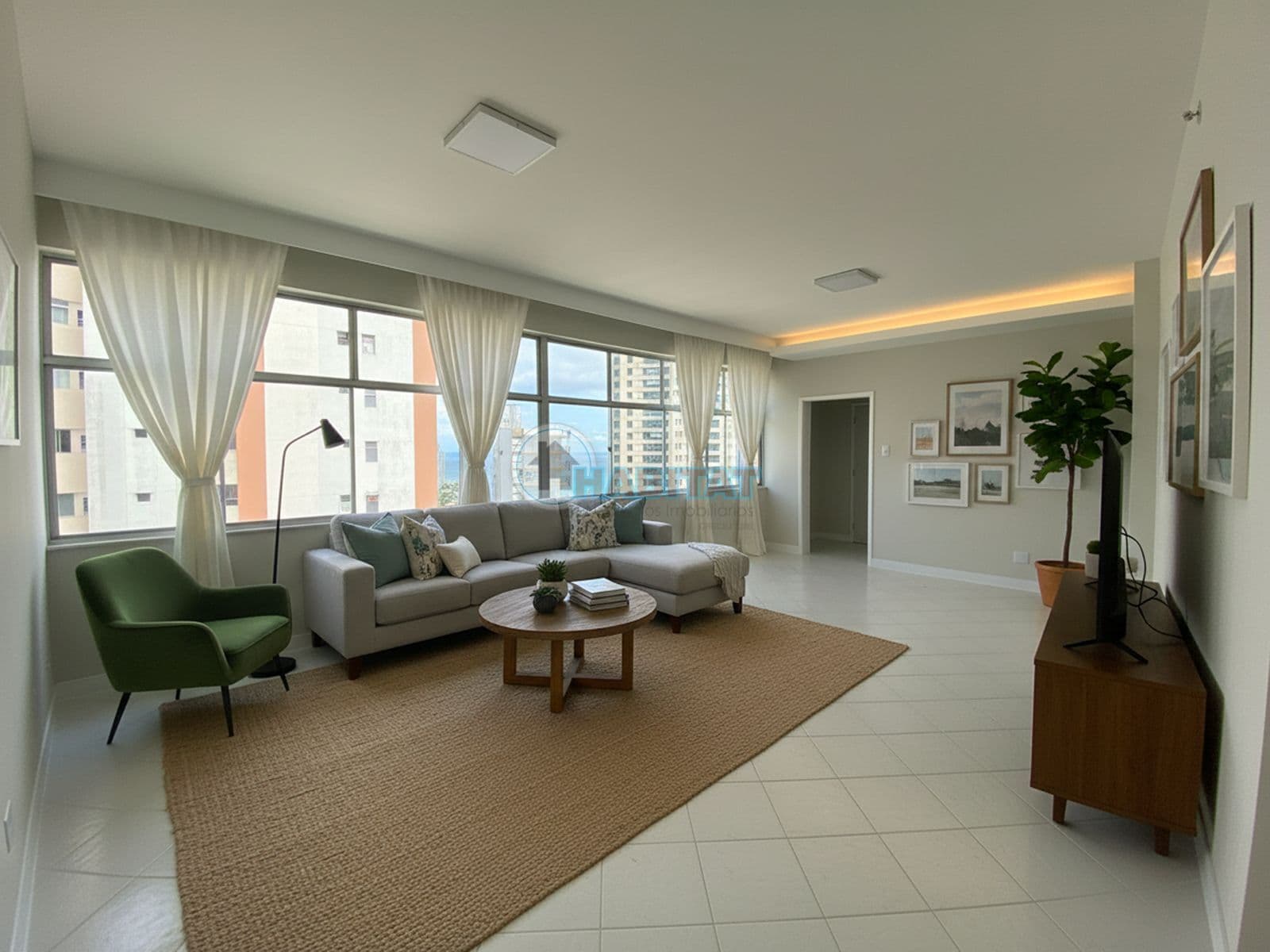 Apartamento com 156m2 e Vista Mar no Campo Grande