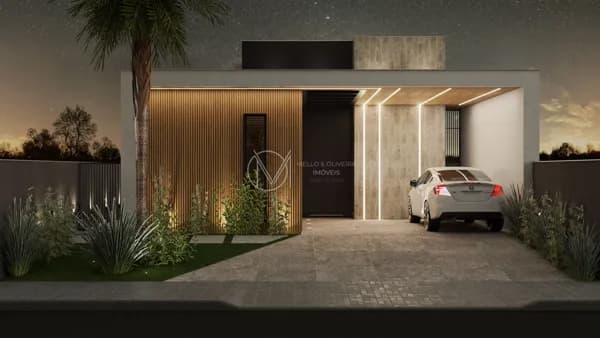 Reserva da Pedra | Casa Térrea 192,36m² | 3 Suítes, sendo 1 Master | Piscina | Churrasqueira