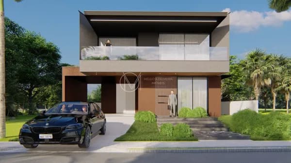 Casa Alto Padrão 266m² | 3 Suítes, sendo uma Master | Piscina | Vista para Pedra Branca