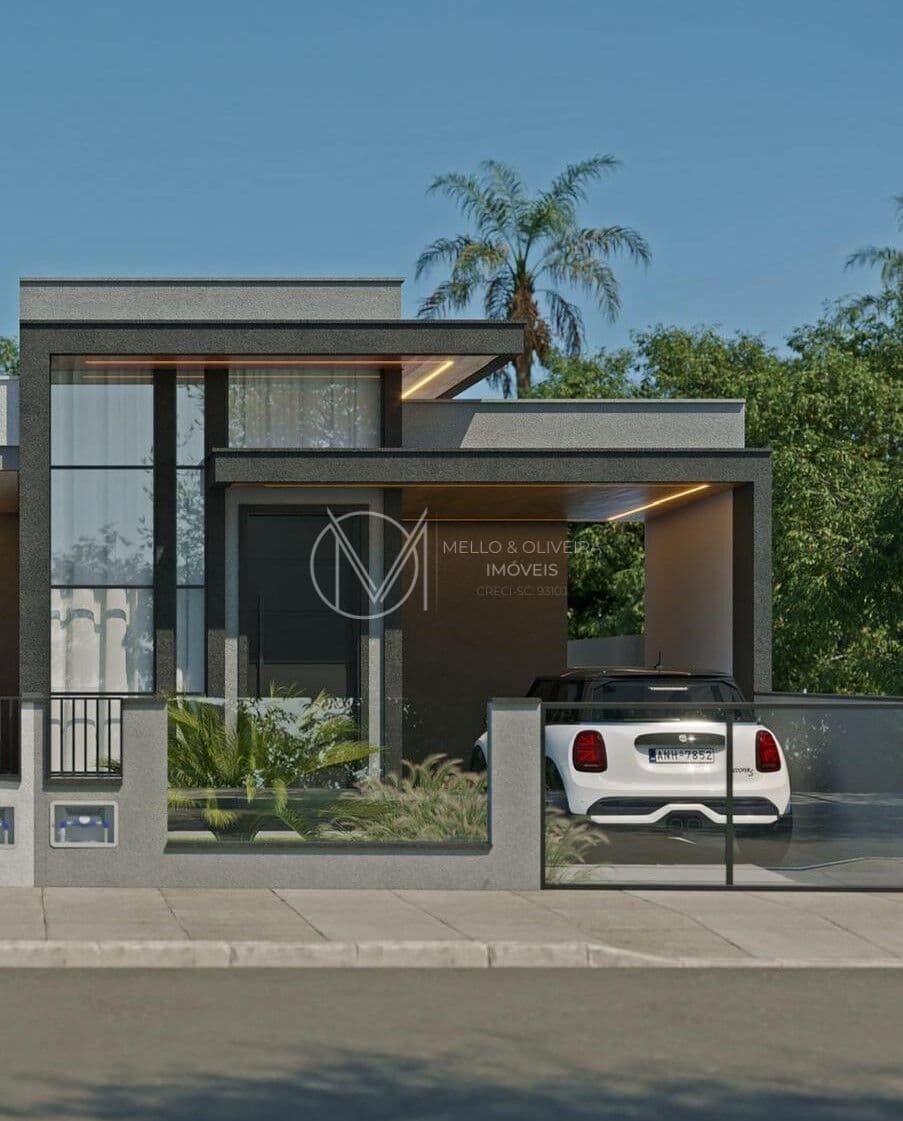 Lot. Bosque São José | Casa Térrea Contemporânea | 2 Dormitórios (1 Suíte) 85m² | Churrasqueira