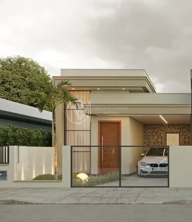 Lot. Bosque São José | Casa Térrea Contemporânea | 2 Dormitórios (1 Suíte)