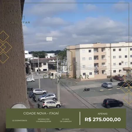 Apartamento em Cidade Nova, Itajaí/SC
