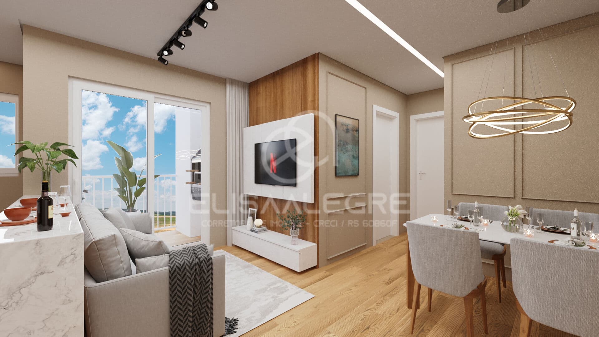 Apartamento na planta na Feitoria, São Leopoldo