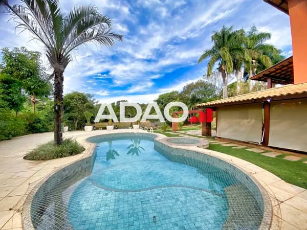 Sobrado no Cond. Aldeia do Vale à venda com 6 quartos, 10 vagas, preço abaixo do mercado